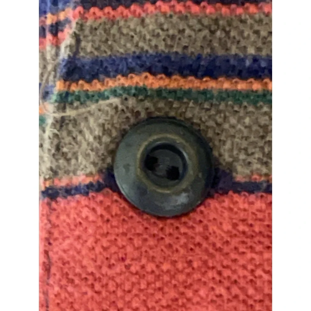 VTG Polo Ralph Lauren Polo Shirt Men 3XLT Western Aztec Textured Jersey Knit 90s